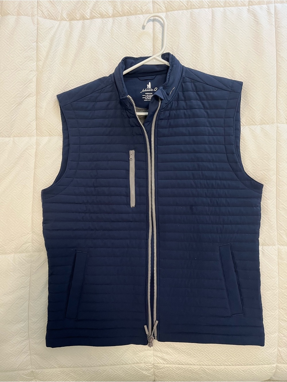 Johnnie-O Crosswinds Blue Vest